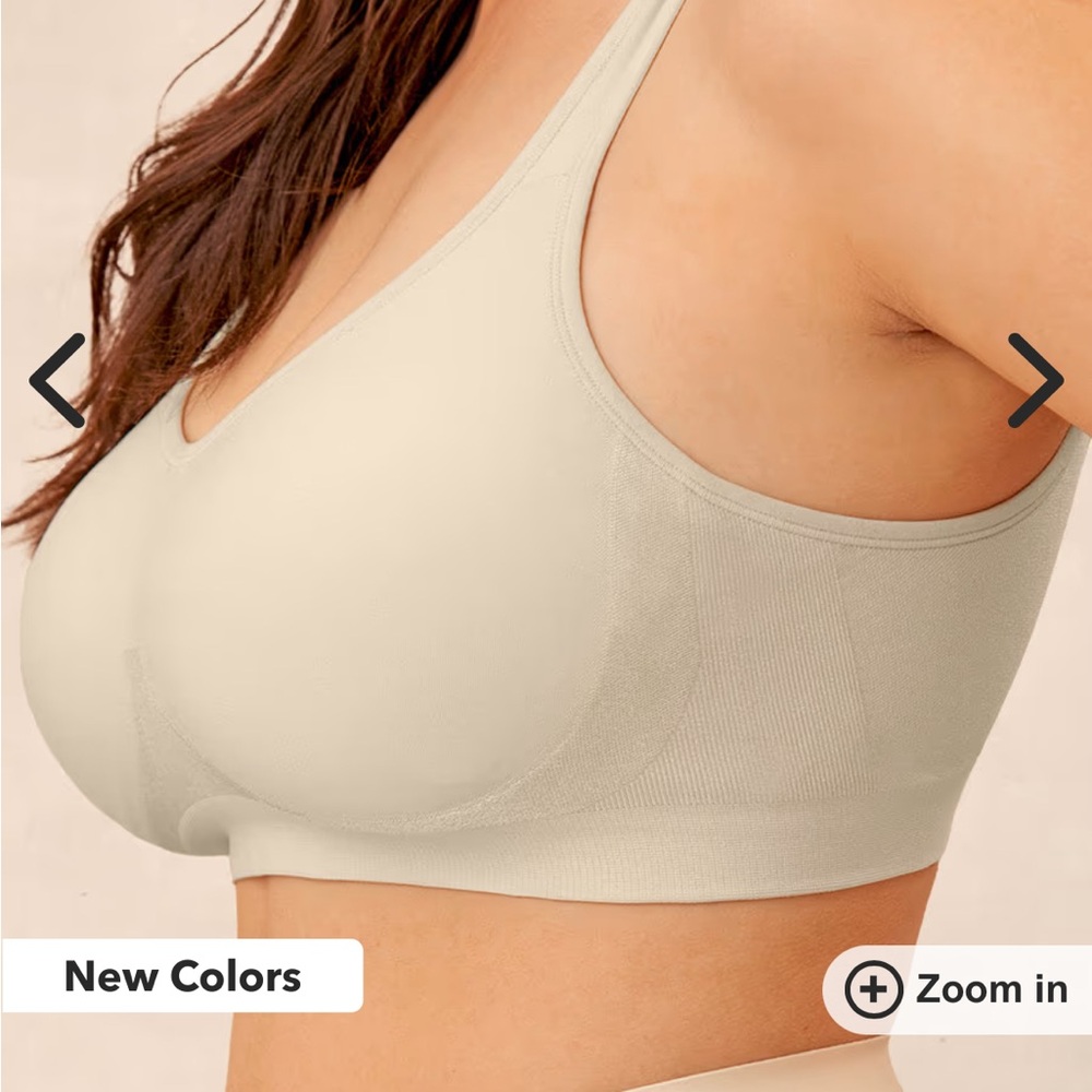 Shapermint / Truekind® Daily Comfort Wireless Shaper Bra NWT